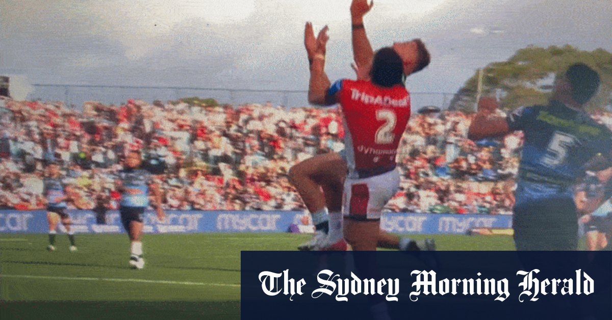 Contester la pénalité essayant la décision ne fait pas de mal à St George Illawarra en victoire sur Cronulla Sharks