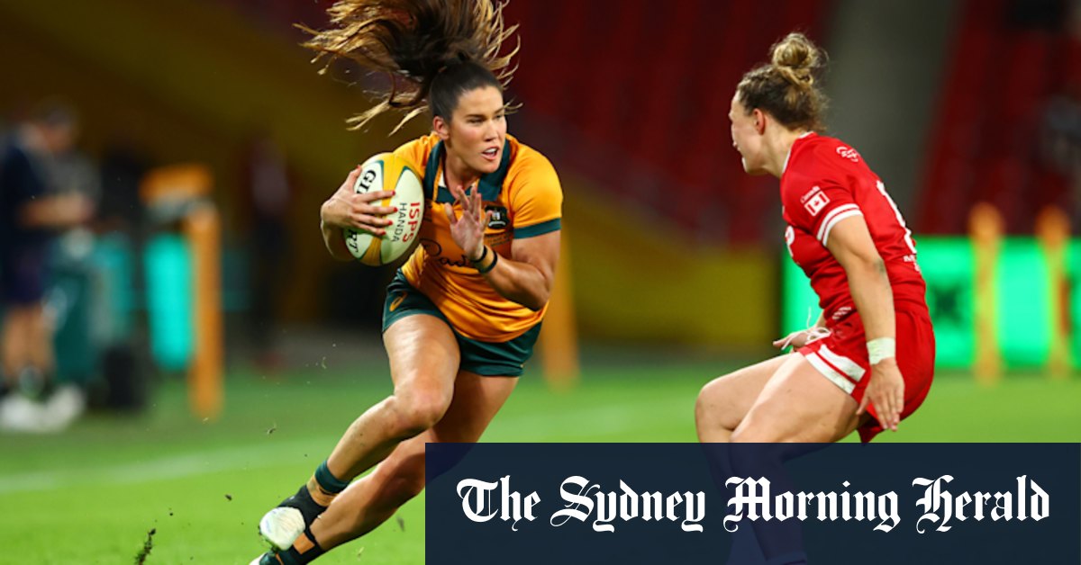 Le rêve de la Coupe du monde de Charlotte Caslick se précipita alors que Star Sevens Convert a exclu avec une blessure