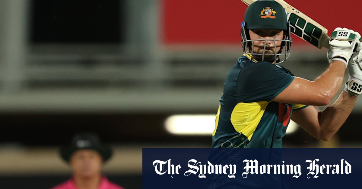 Explosif 83 de Tim David Powers Australia à la victoire sur l'Afrique du Sud à Darwin T20