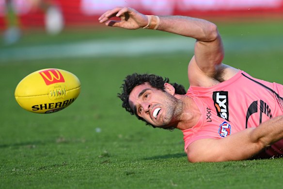 À la portée: Ben King et les Gold Coast Suns sont à l'aube d'une course de première finale.