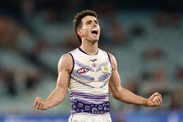 Sur une larme: Andrew Brayshaw et les dockers sont en forme.