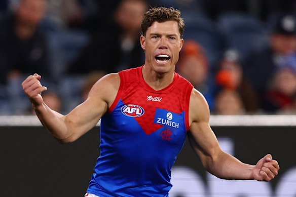 Jake Melksham est devenu un favori des fans à Melbourne et un joueur AFL très respecté.