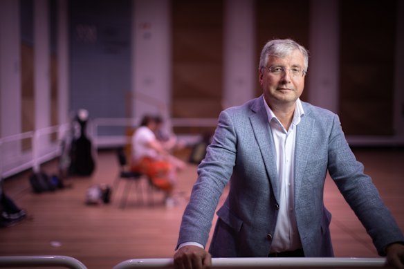 Le directeur général du MSO, Richard Wigley.