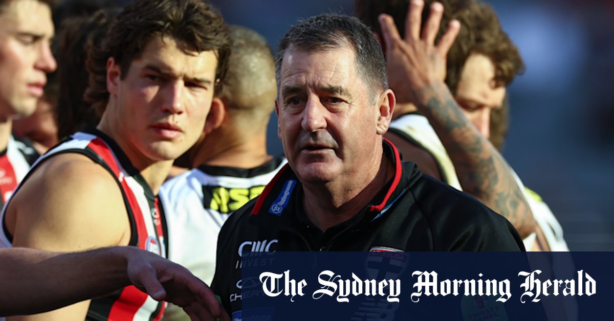 L'entraîneur combatif de St Kilda, Ross Lyon, se lasse des questions contractuelles sur Harley Reid, Nasiah Wanganeen-Milera, Cal Wilkie, Marcus Windhager