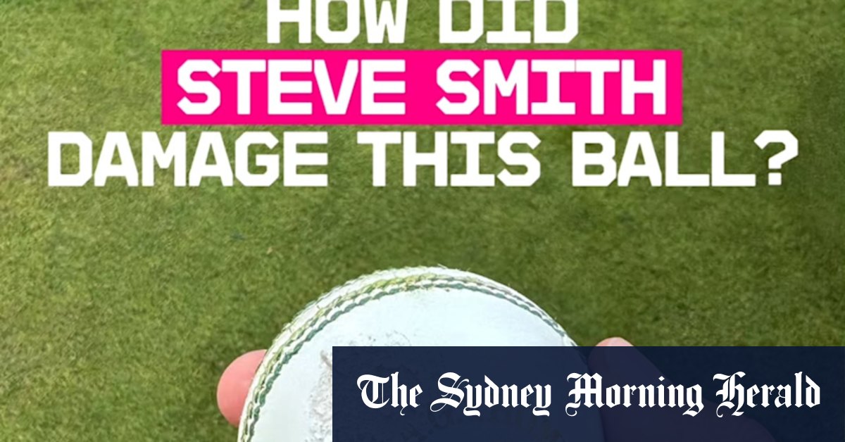 Le spectaculaire Six de Steve Smith pour le feu gallois contre les invincibles ovales étimule les blagues en papier de verre