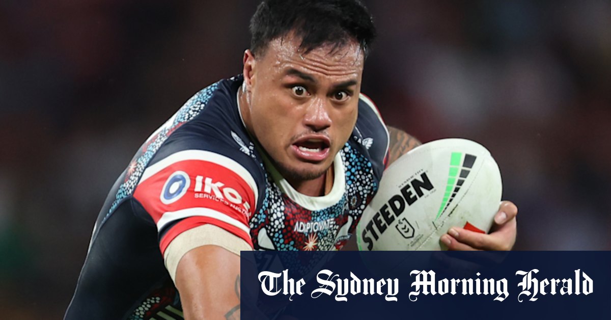 L'entraîneur des Roosters de Sydney, Trent Robinson, aime l'agression et l'intensité de Spencer Leniu. Mais va-t-il trop loin?