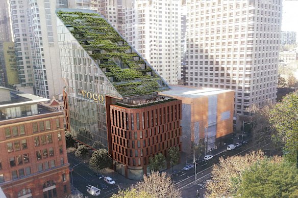 Rendu de 430 Pitt Street, Sydney, NSW.