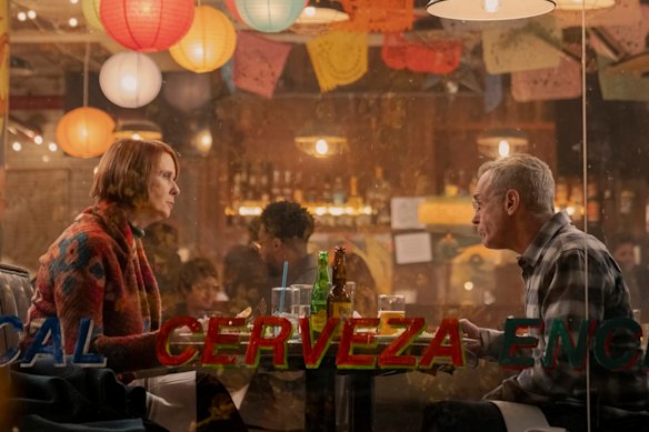 Miranda (Cynthia Nixon) et Steve (David Eigenberg) se lient à nouveau sur les grands-parents.