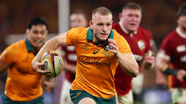 L'Afrique du Sud devrait appliquer le coup de soufflage à Max Jorgensen à Ellis Park.