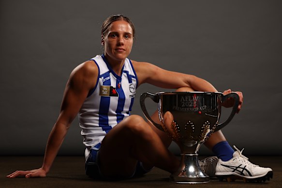 Le Jasmine Garner de North Melbourne est l'un des joueurs à regarder cette année, explique le diffuseur McCarthy.