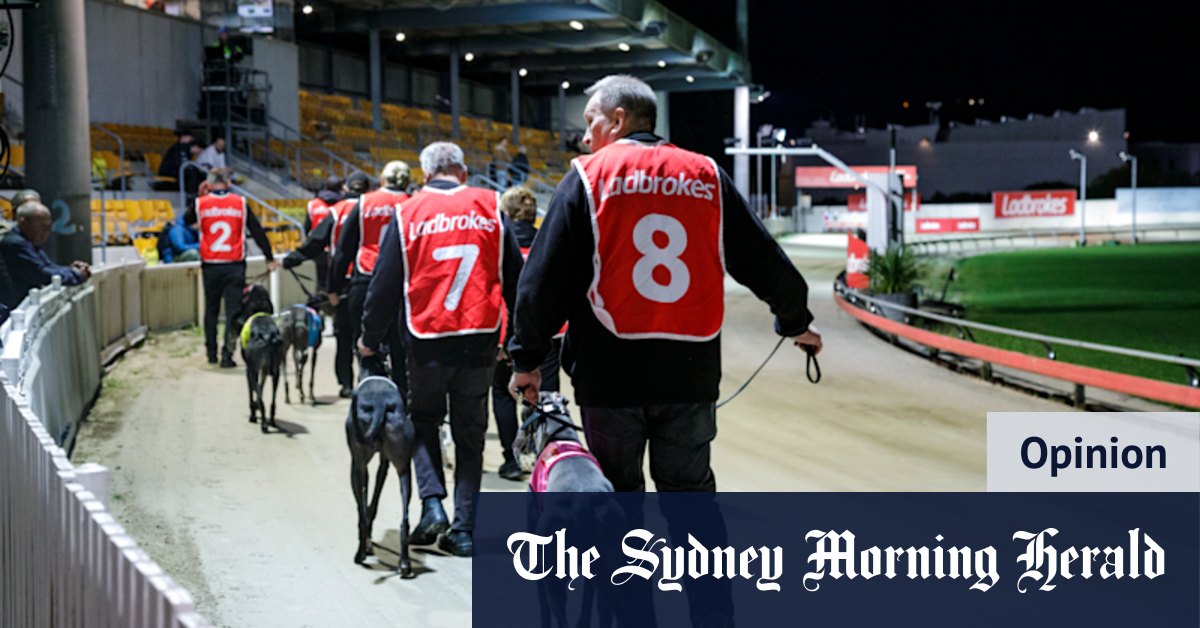 Les courses de chiens sont sur ses dernières jambes… et voici un autre coup de marteau