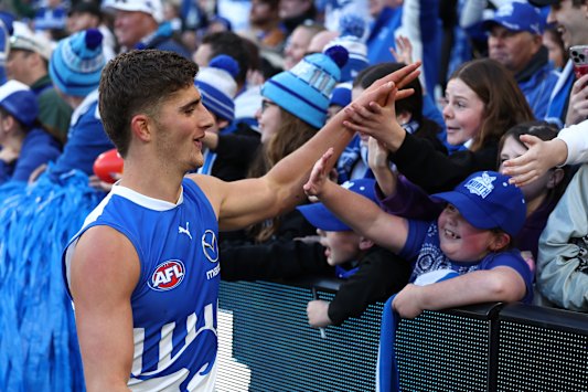 Harry Sheezel est un membre clé de la reconstruction de North Melbourne.