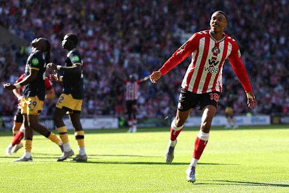 Les fans de Sunderland ont pu célébrer une victoire en Premier League pour la première fois en près d'une décennie.