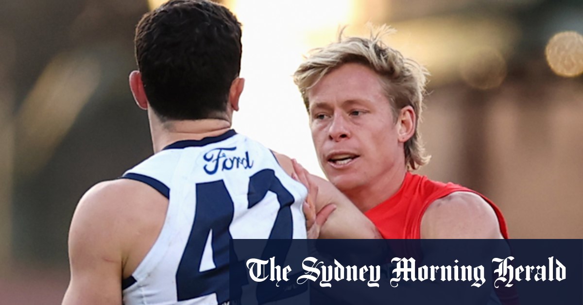 Isaac Heeney se déchaîne après avoir été resté silencieux dans la perte de cygnes de Sydney contre Geelong Cats