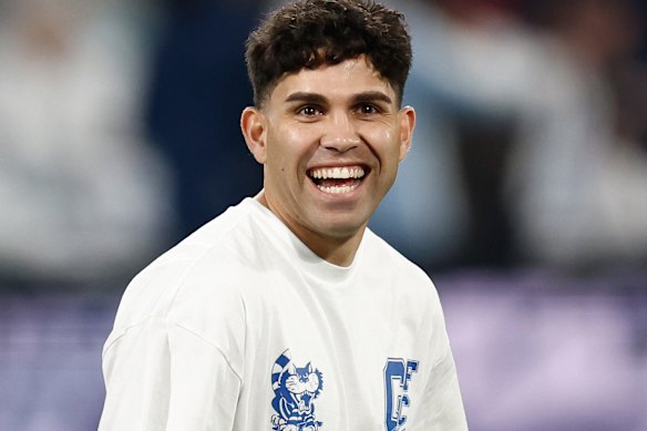 Tyson Stengle est un autre chat qui a bénéficié du soutien de son entraîneur.