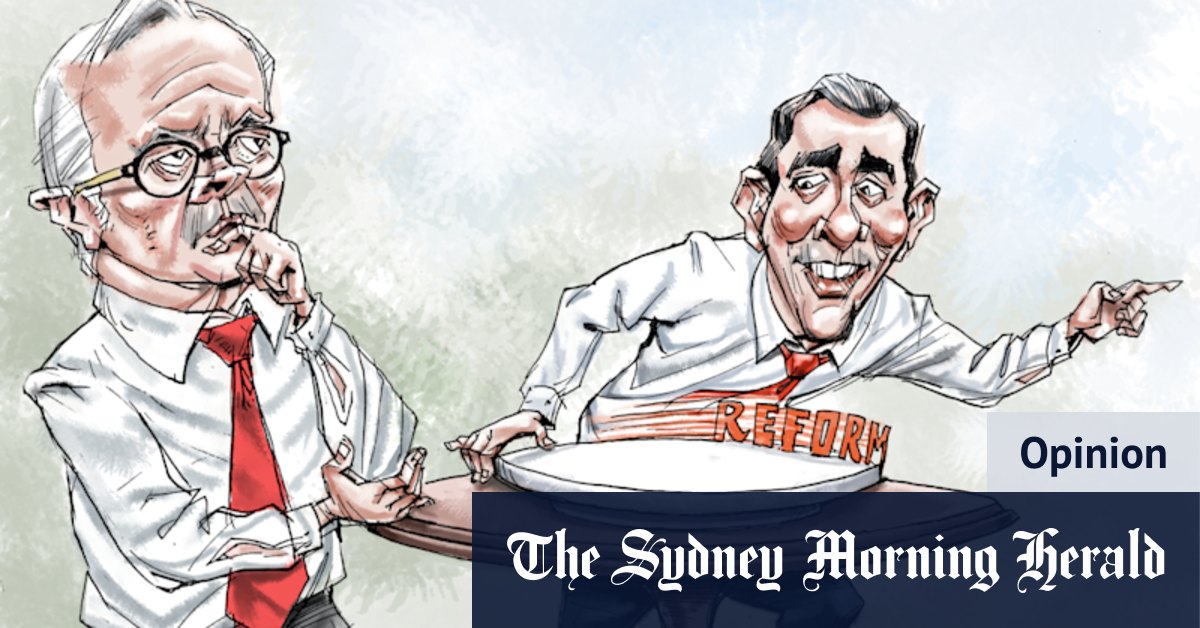 Albanese ne partage pas l'ambition de Chalmers. Il en a un autre