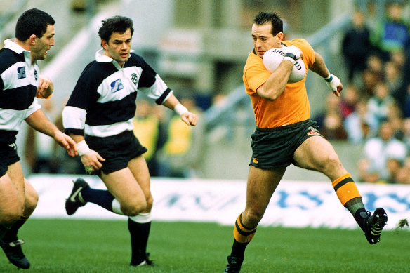 David Campese: De l'oie à l'oie ordinaire.