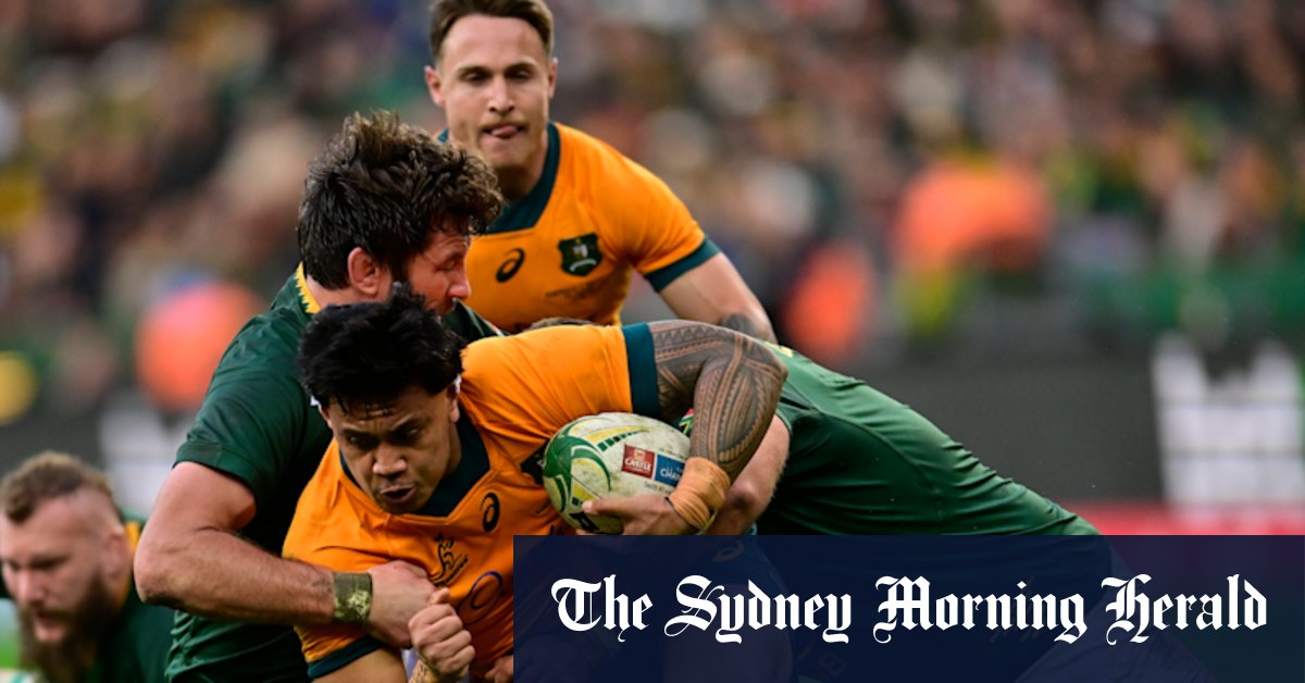 Les Wallabies sont en deçà de l'Afrique du Sud lors du deuxième test au Cap