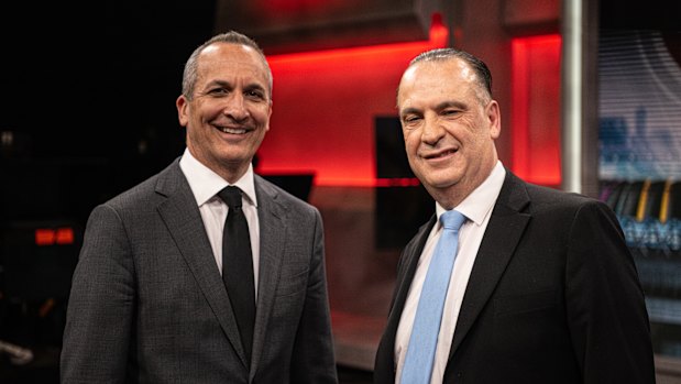 Le directeur général de la NRL, Andrew Abdo et le président de la Commission ARL, Peter V'landys, ont été un partenariat réussi.