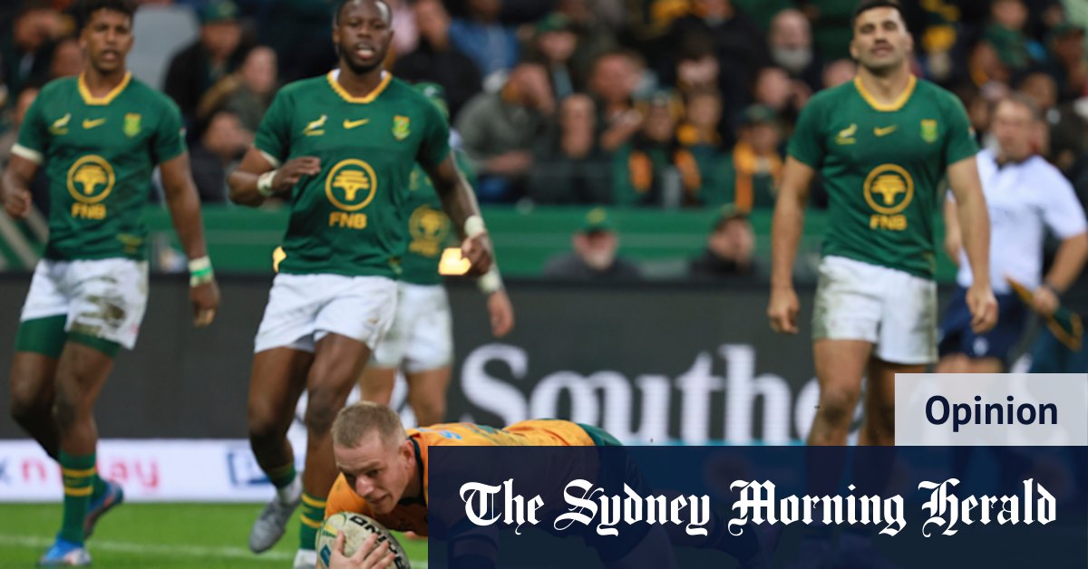 Les Springboks ont gagné, mais les Wallabies ont fait une déclaration audacieuse, écrit Peter Fitzsimons