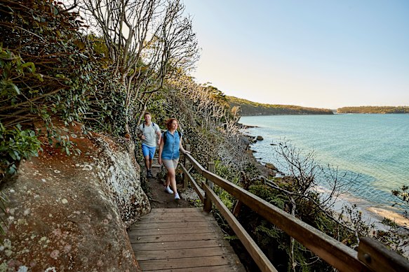 Spit Bridge à Manly Walk. 