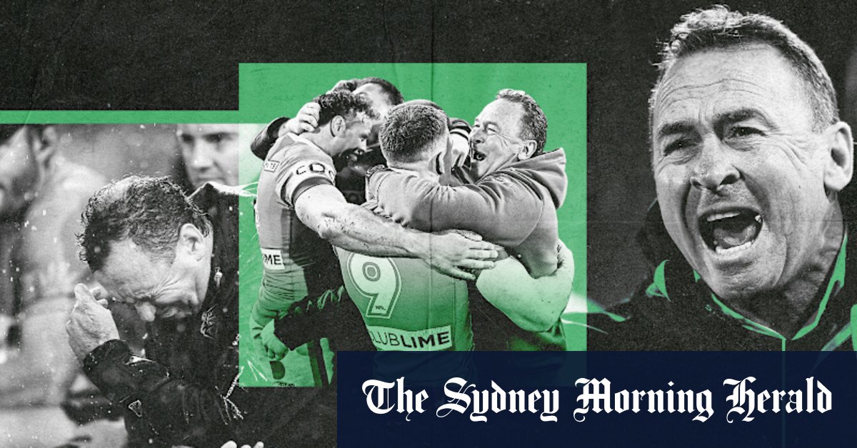 Les Raiders de Canberra sont les nouveaux rois d'embrayage de NRL