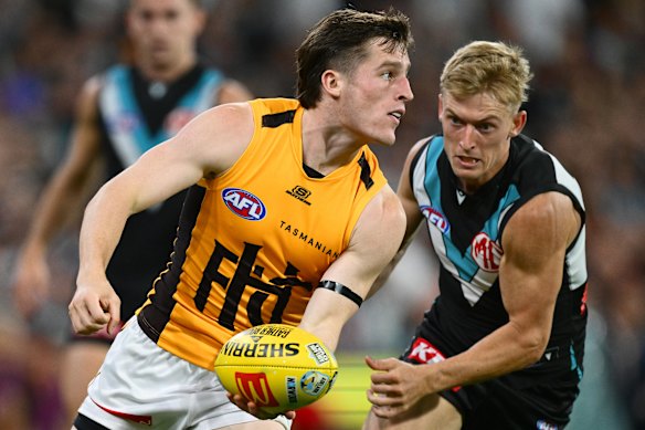 Josh Ward de Hawthorn.