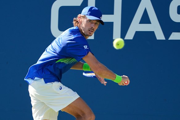 La norme de De Minaur s'est améliorée, plus le match est allé longtemps.