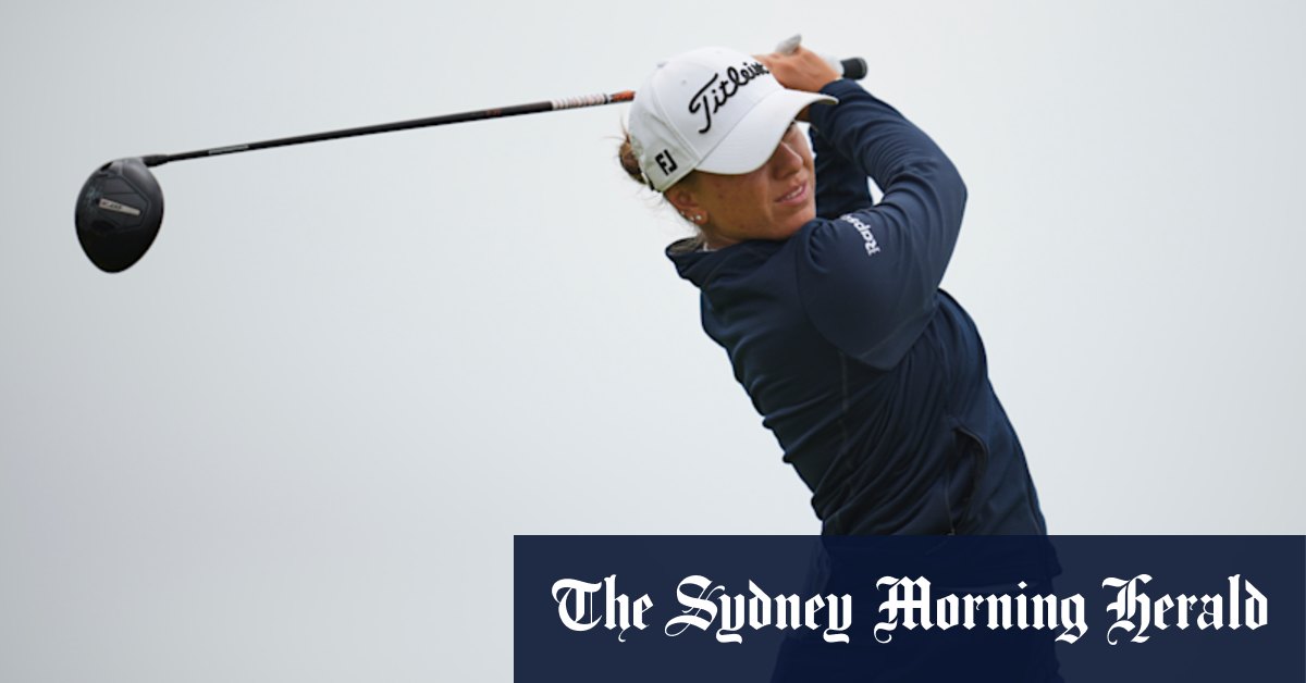 Australian Golfer met en vedette à Women's British Open avec un trou de son et une aide accidentelle