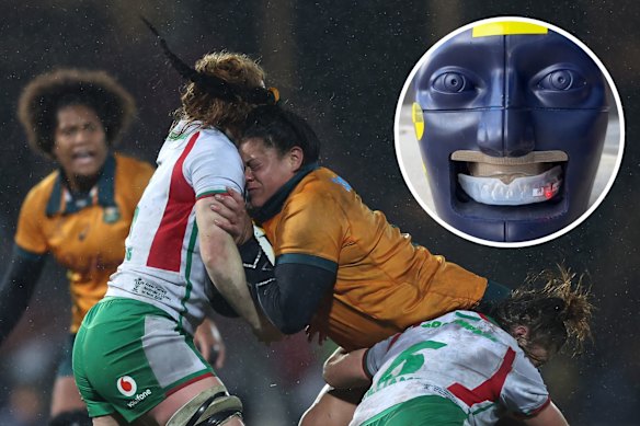 Les protège-bains clignotent le rouge pour indiquer un impact intense.