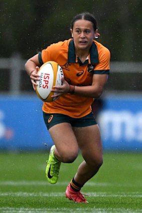 Waiaria Ellis des Wallaroos.