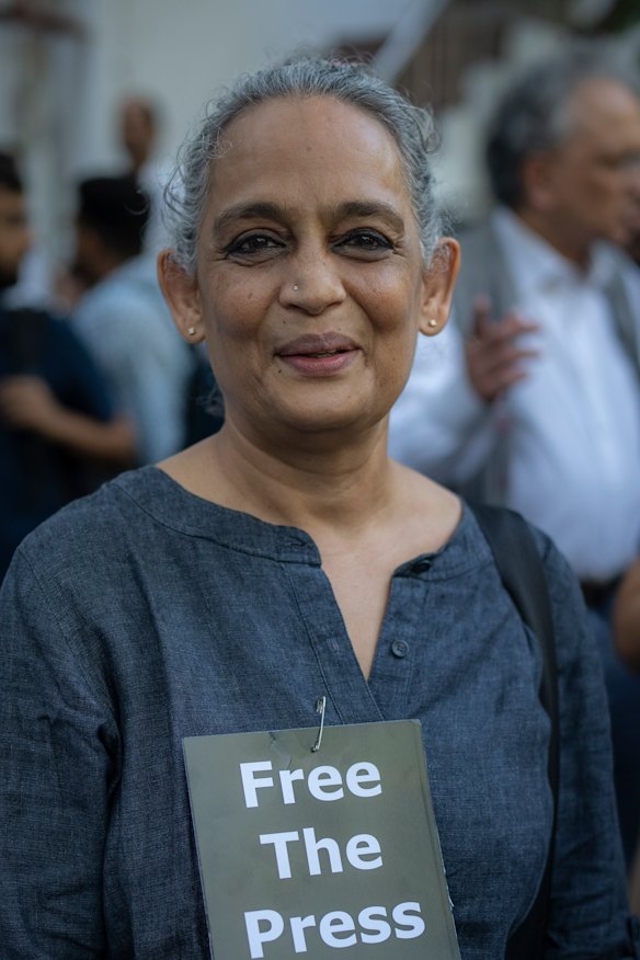 L'écrivain et activiste Arundhati Roy.