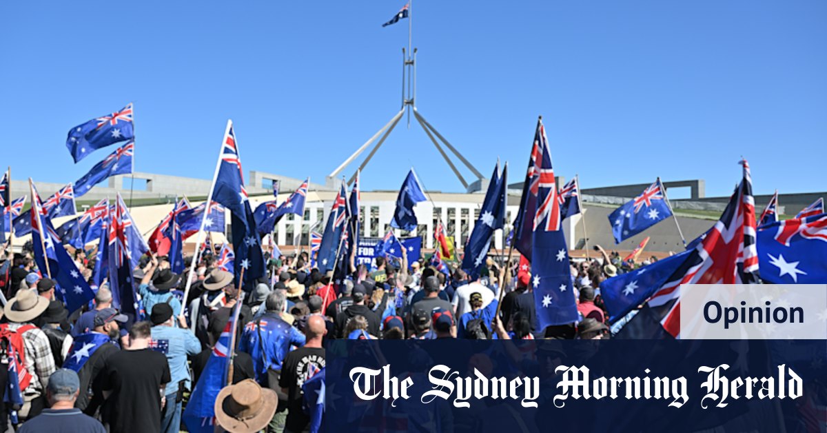 Les Australiens sont descendus dans la rue parce qu'ils avaient peur par des chiffres qui n'existent pas