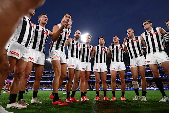 Retour, nous allons: les Magpies se rendront à Adélaïde pour la semaine une des finales.