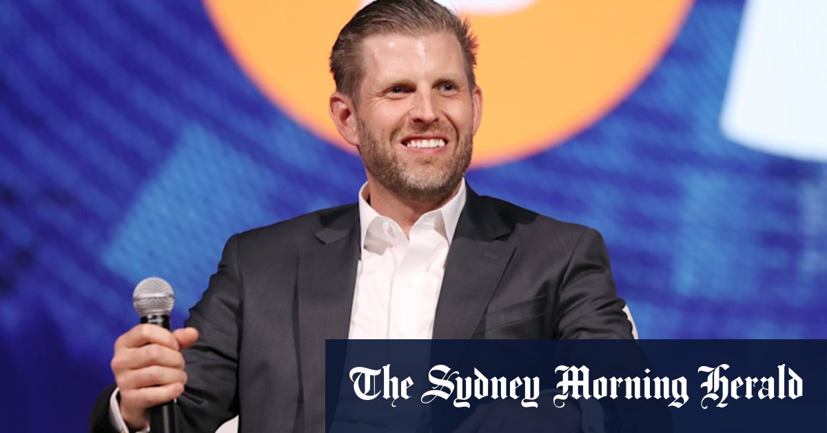 Début américain de Bitcoin: Eric Trump encaisse