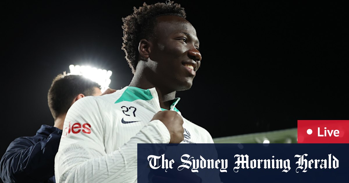 Irankunda revient pour l'Australie dans les cendres de football; Temps de lancement, scores et résultats du stade Gio