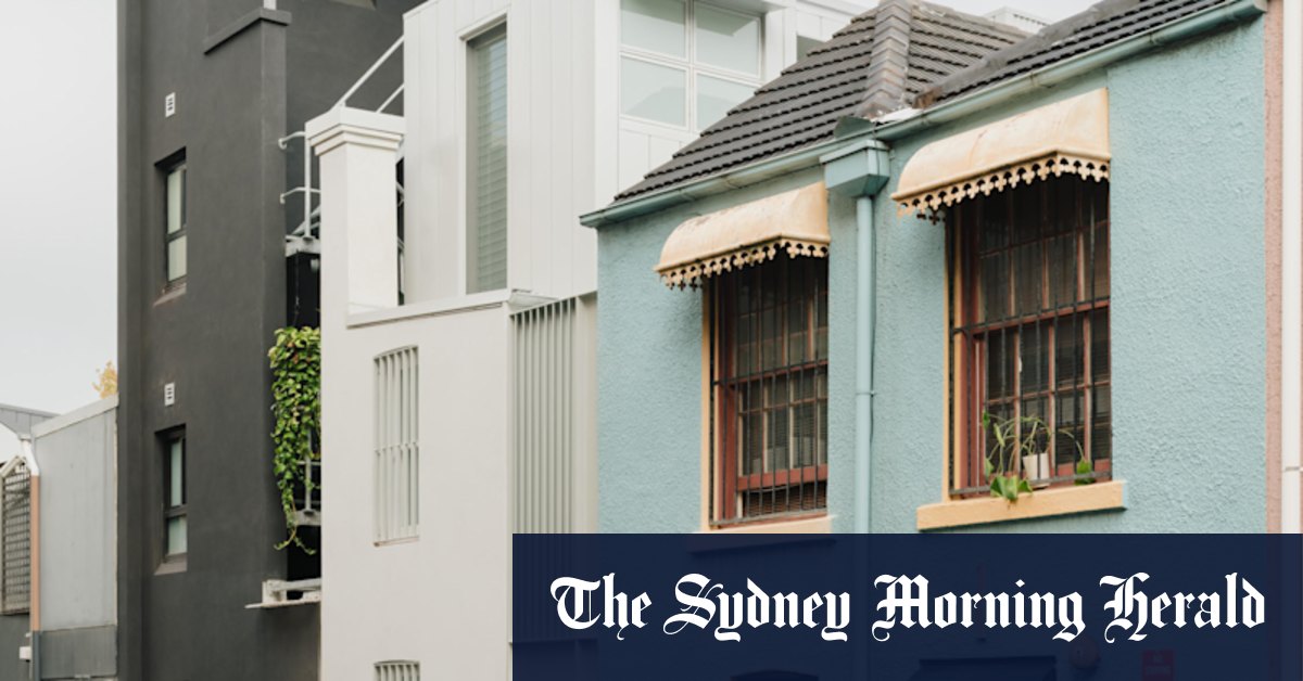La maison victorienne à Potts Point transformé par l'architecte Ian Moore