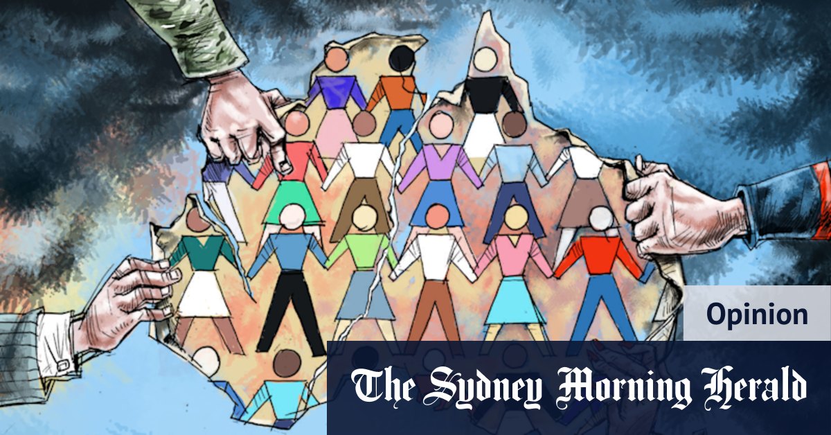 La cohésion de l'Australie s'effilcie. Si nous ne faisons pas attention, cela peut se briser