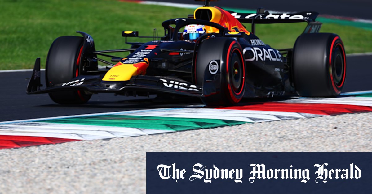 Lapage le plus rapide de l'histoire de la F1 alors que Max Verstappen prend le poteau pour le GP italien