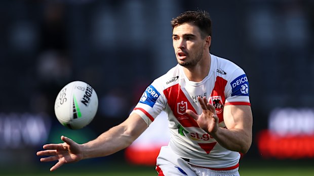 Cody Ramsey en action pour les dragons en 2022.