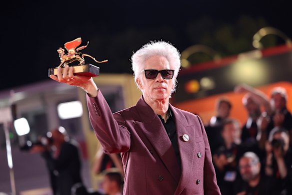 Le réalisateur Jim Jarmusch, dont le film, le père Mother Sister Brother, a sorti le haut de Gong de Venise, The Golden Lion du meilleur film.