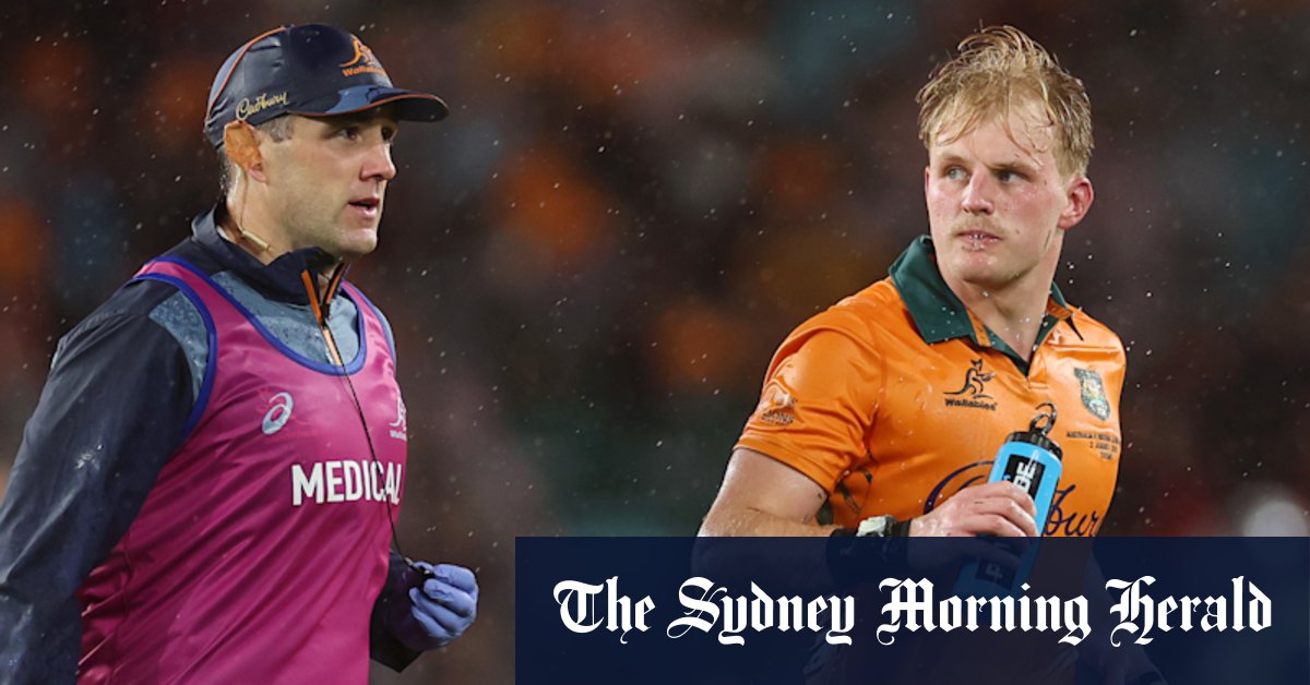 La star de Wallabies, Tom Lynagh, a éclaté de commotion cérébrale et dans le cadre pour affronter l'Argentine Pumas à Sydney