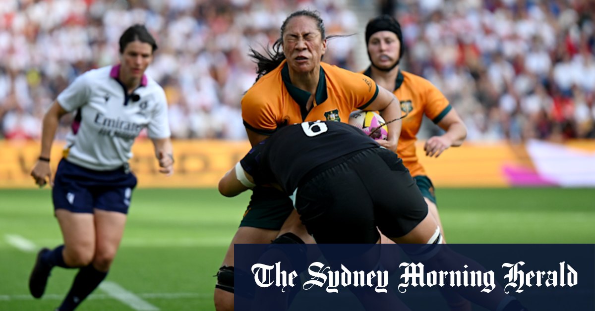 Wallaroo Siokapesi Palu aurait dû manquer la Coupe du monde féminine. Au lieu de cela, elle a joué devant la princesse Catherine.