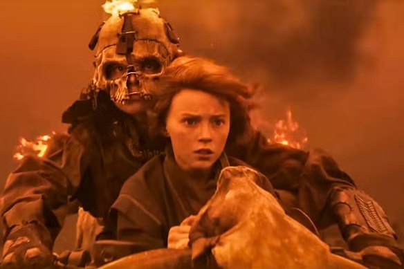 Alyla Browne dans Furiosa: une saga max folle.