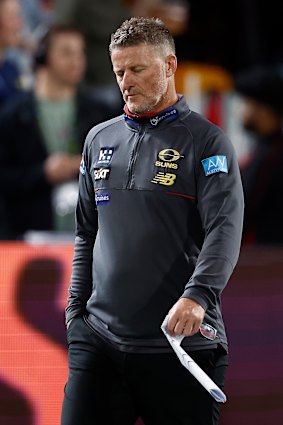 Le côté de Damien Hardwick a été complètement surpassé.