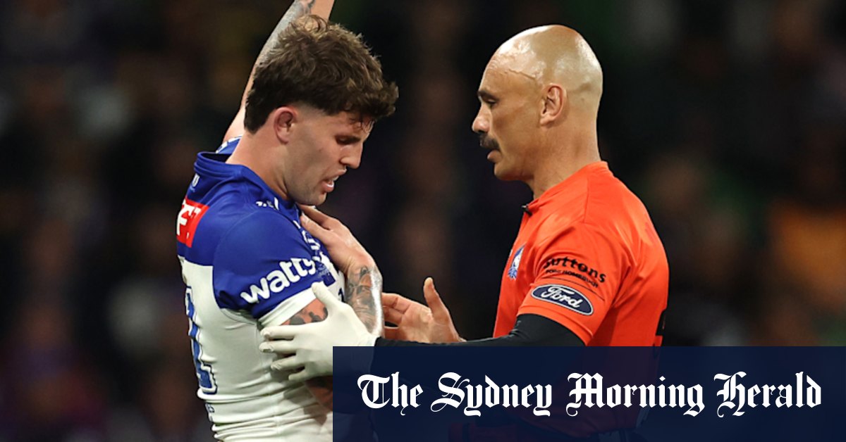 Bulldogs de Canterbury Toby Sexton, Viliame Kikau, Stephen Crichton blessures