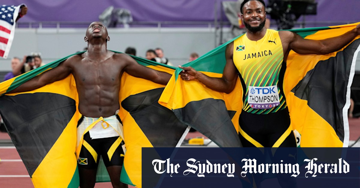 Oblique Séville de la Jamaïque remporte 100 mètres d'or à Tokyo