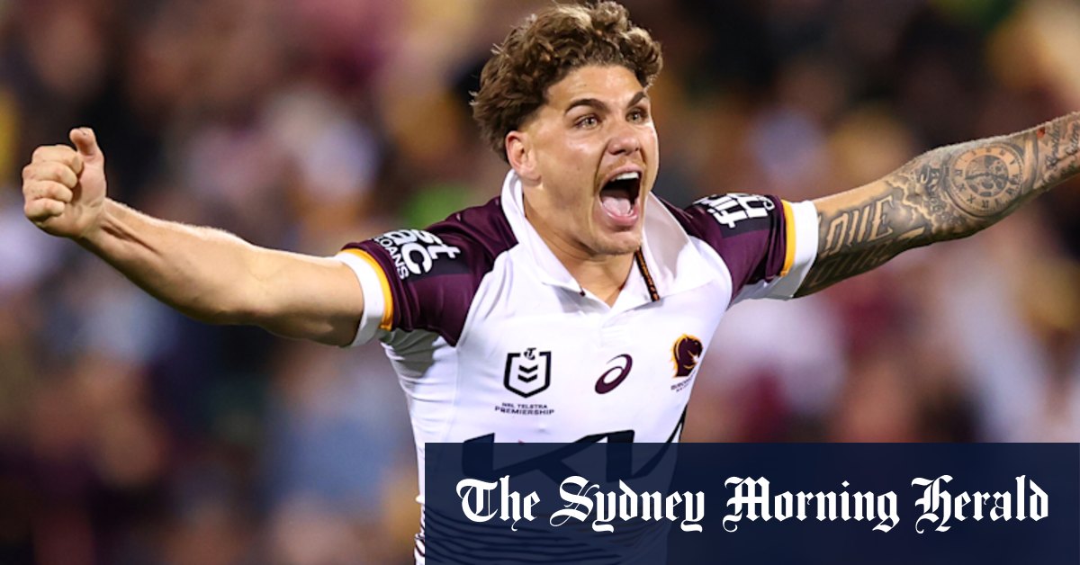 Les moments de la star de Brisbane Broncos Reece Walsh qui ont défié la conflit avec les Raiders de Canberra