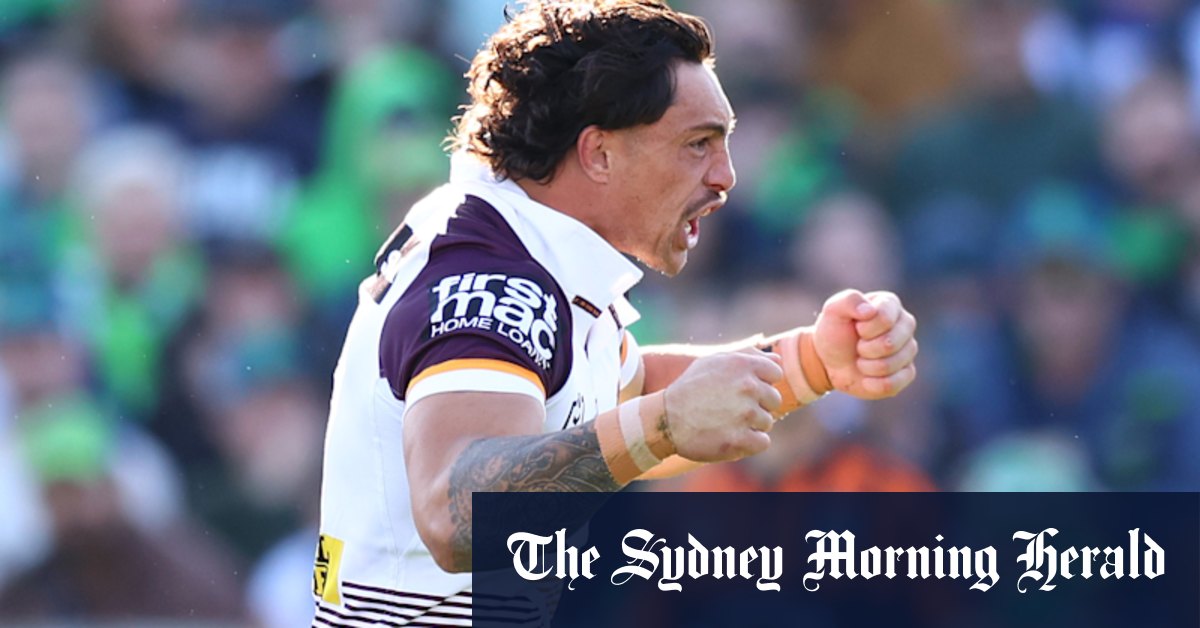 La star de Brisbane Broncos, Kotoni Staggs, ne confirme pas l'allégeance internationale