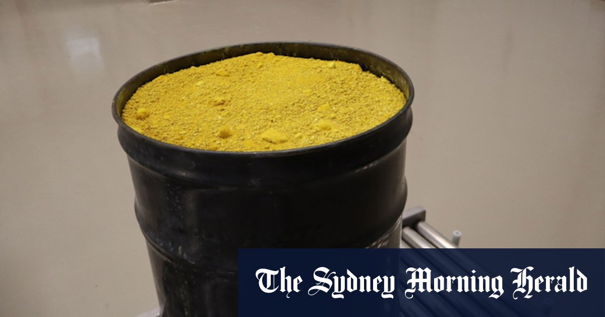 La péninsule produit le premier gâteau jaune d'uranium à l'usine du Wyoming